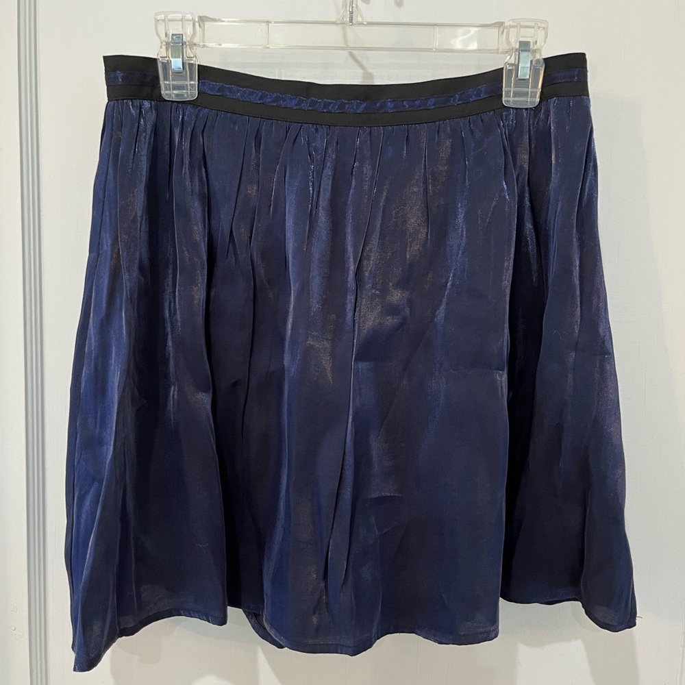 Forever 21 blue skater skirt large